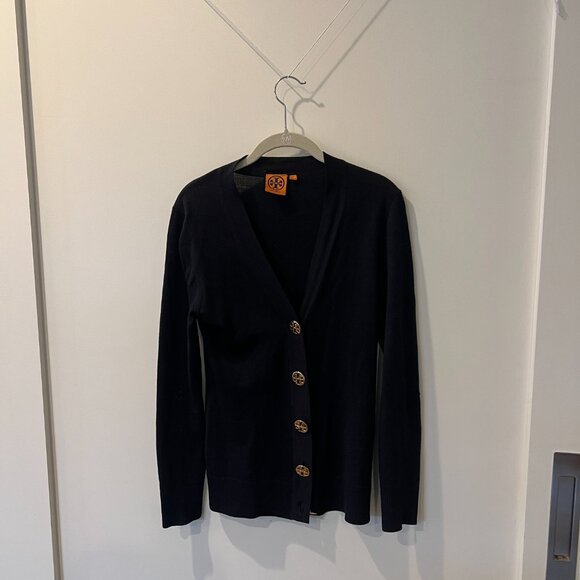 Tory Burch - Set of Two Cardigans (Navy and Ivory) - Picture 2 of 16